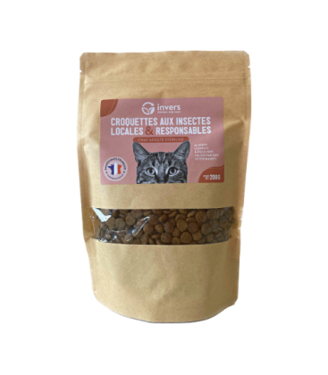 Echantillon croquettes chat 200 gr