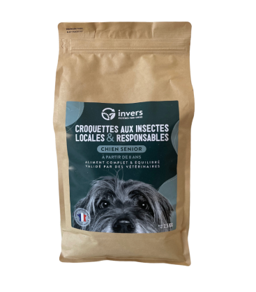 Croquettes chien senior +8 ans 2,5 kg