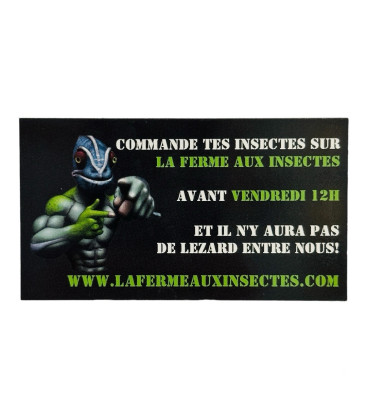 Magnet Frigo pense bete commande La ferme aux insectes