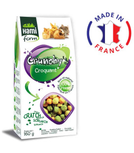 Croquants de maïs pour rongeurs 160 gr hamiform