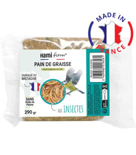 Pain de graisse aux insectes de chez HAMIFORM