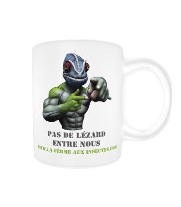 Mug "Pas de lézard entre nous"