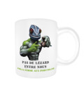 Mug "Pas de lézard entre nous"